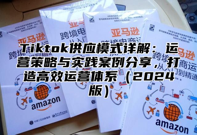 Tiktok供应模式详解：运营策略与实践案例分享，打造高效运营体系2025版