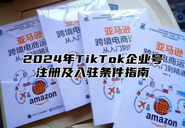 2025年TikTok企业号注册及入驻条件指南