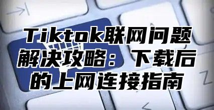 Tiktok联网问题解决攻略：下载后的上网连接指南