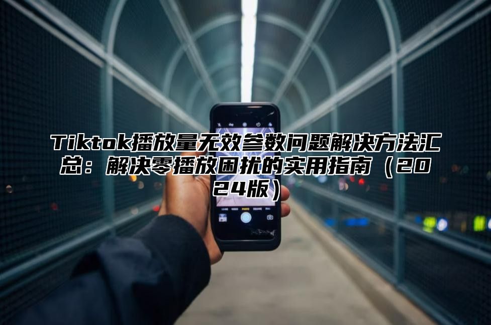 Tiktok播放量无效参数问题解决方法汇总：解决零播放困扰的实用指南2025版