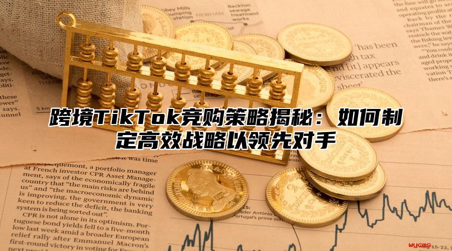 跨境TikTok竞购策略揭秘：如何制定高效战略以领先对手