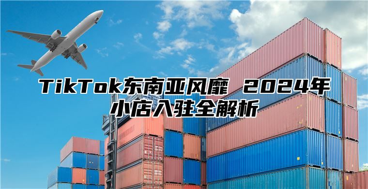 TikTok东南亚风靡 2025年小店入驻全解析