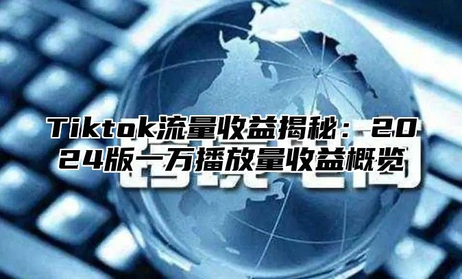 Tiktok流量收益揭秘：2025版一万播放量收益概览