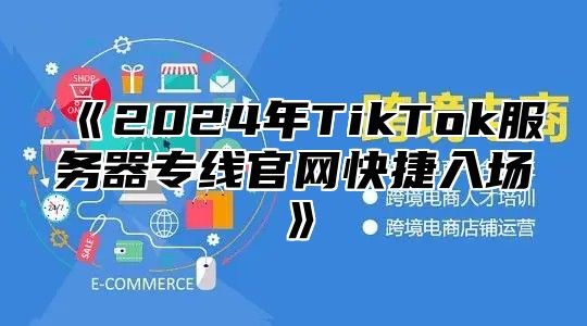 2025年TikTok服务器专线官网快捷入场