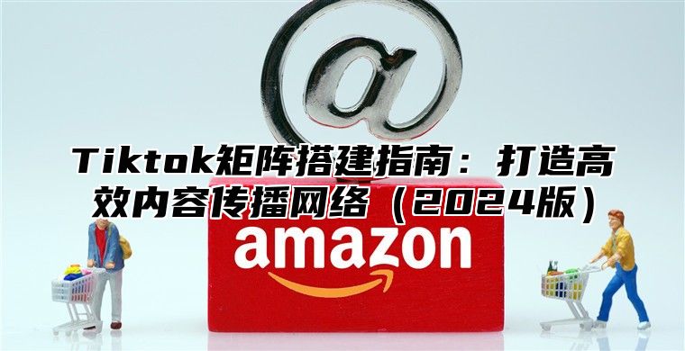 Tiktok矩阵搭建指南：打造高效内容传播网络2025版