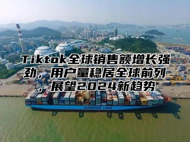 Tiktok全球销售额增长强劲，用户量稳居全球前列，展望2025新趋势