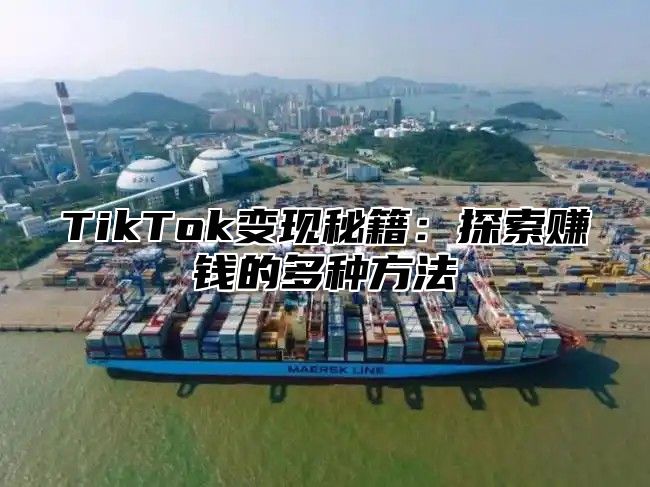 TikTok变现秘籍：探索赚钱的多种方法