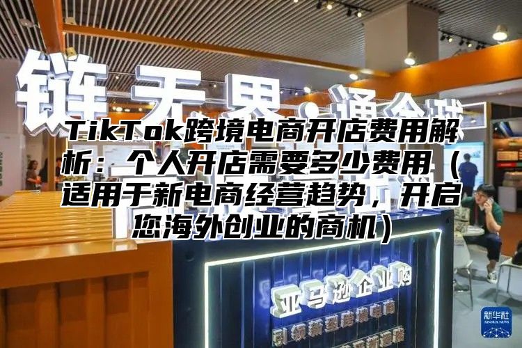 TikTok跨境电商开店费用解析：个人开店需要多少费用适用于新电商经营趋势，开启您海外创业的商机