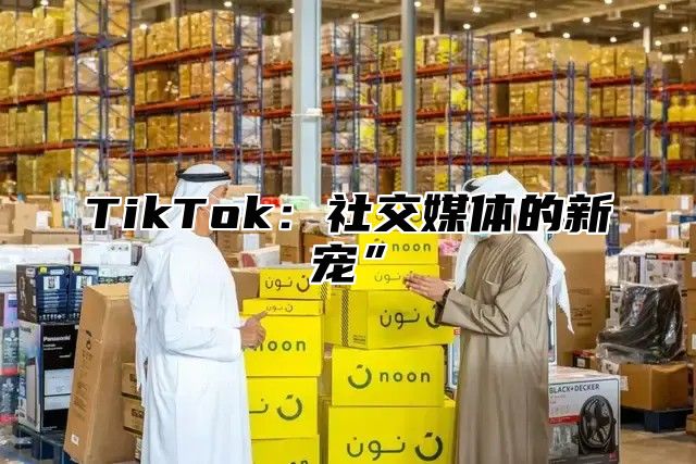 TikTok：社交媒体的新宠”