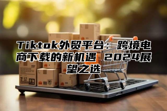 Tiktok外贸平台：跨境电商下载的新机遇 2025展望之选