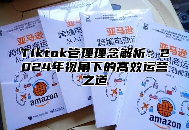 Tiktok管理理念解析：2025年视角下的高效运营之道
