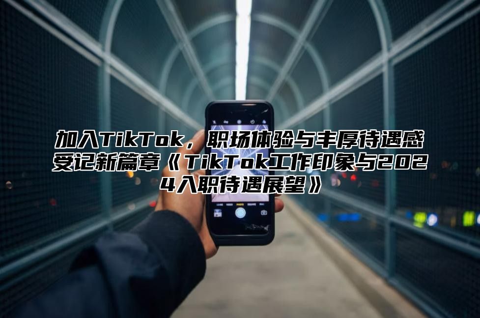 加入TikTok，职场体验与丰厚待遇感受记新篇章TikTok工作印象与2025入职待遇展望