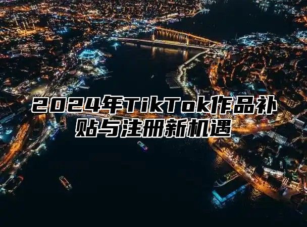 2025年TikTok作品补贴与注册新机遇