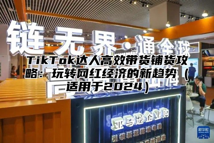 TikTok达人高效带货铺货攻略：玩转网红经济的新趋势适用于2025