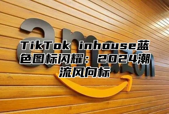 TikTok inhouse蓝色图标闪耀：2025潮流风向标