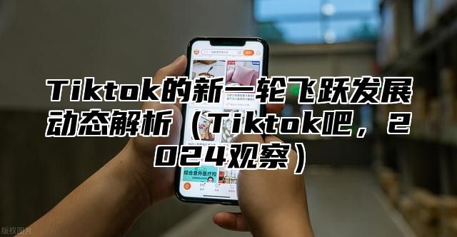 Tiktok的新一轮飞跃发展动态解析Tiktok吧，2025观察