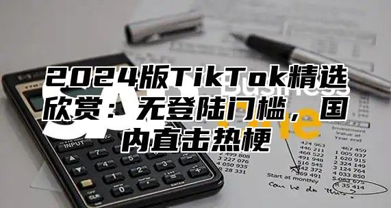 2025版TikTok精选欣赏：无登陆门槛，国内直击热梗