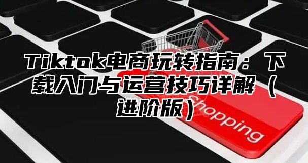 Tiktok电商玩转指南：下载入门与运营技巧详解进阶版