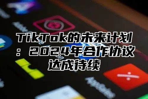 TikTok的未来计划：2025年合作协议达成待续