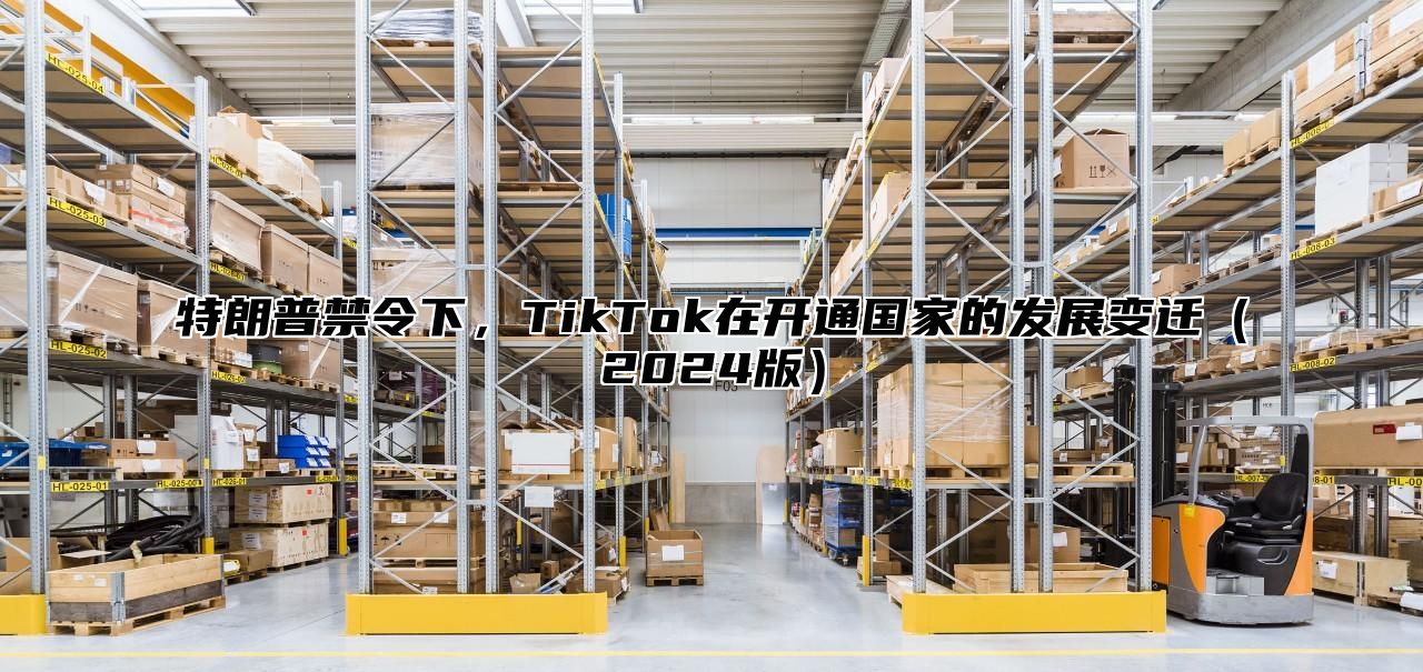 特朗普禁令下，TikTok在开通国家的发展变迁2025版