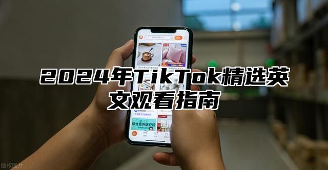 2025年TikTok精选英文观看指南