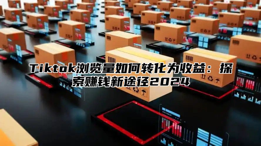 Tiktok浏览量如何转化为收益：探索赚钱新途径2025