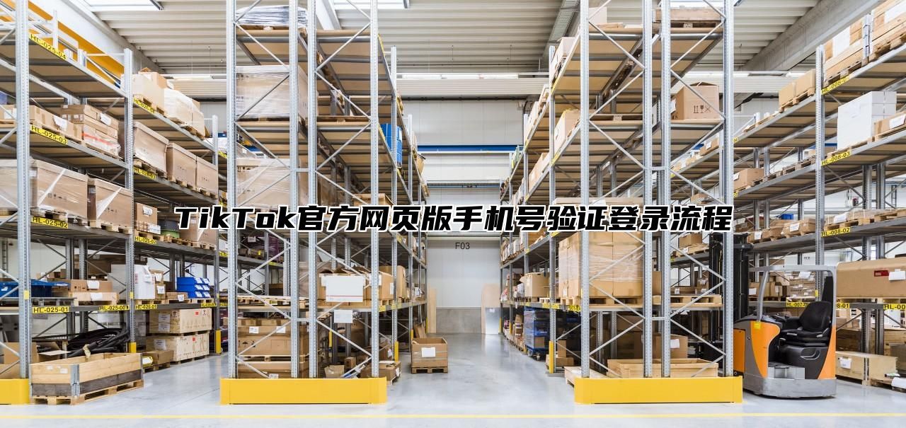 TikTok官方网页版手机号验证登录流程