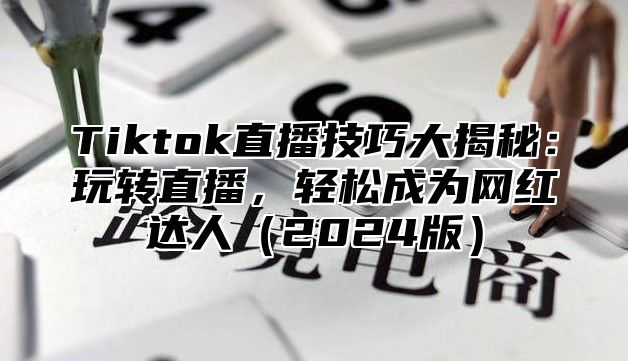 Tiktok直播技巧大揭秘：玩转直播，轻松成为网红达人2025版