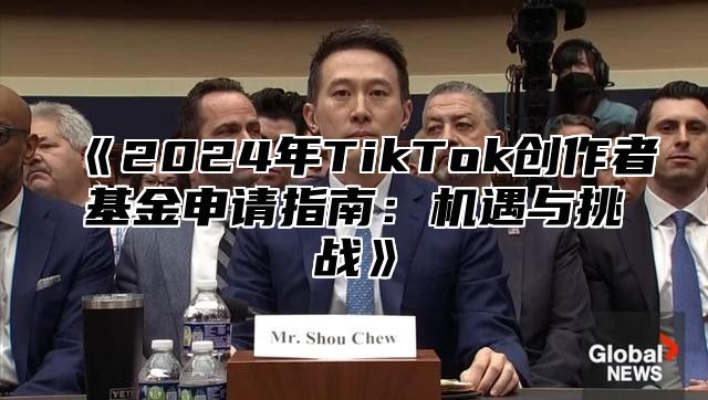 2025年TikTok创作者基金申请指南：机遇与挑战