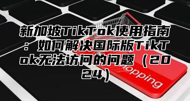 新加坡TikTok使用指南：如何解决国际版TikTok无法访问的问题2025