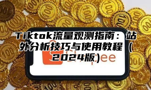 Tiktok流量观测指南：站外分析技巧与使用教程2025版