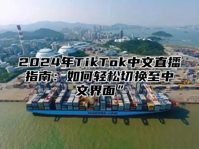 2025年TikTok中文直播指南：如何轻松切换至中文界面”