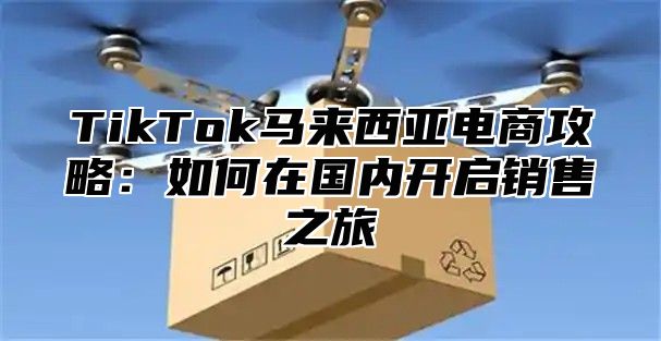 TikTok马来西亚电商攻略：如何在国内开启销售之旅