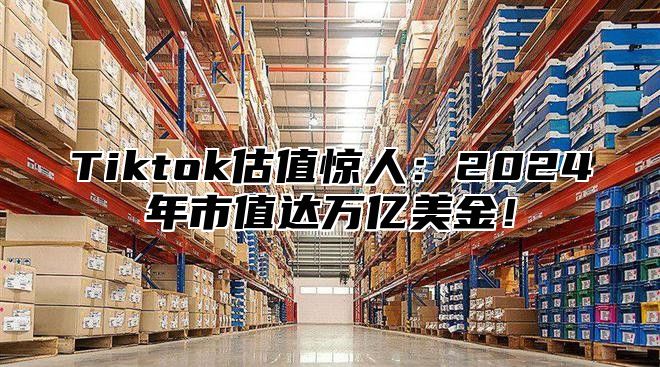 Tiktok估值惊人：2025年市值达万亿美金！