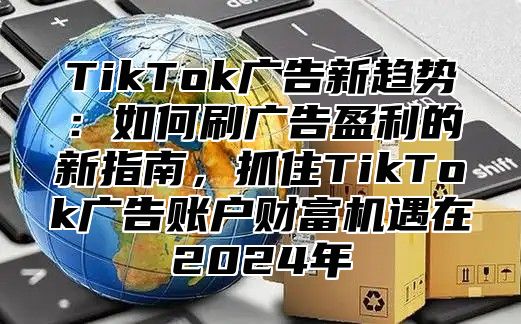 TikTok广告新趋势：如何刷广告盈利的新指南，抓住TikTok广告账户财富机遇在2025年