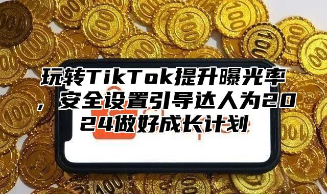 玩转TikTok提升曝光率，安全设置引导达人为2025做好成长计划