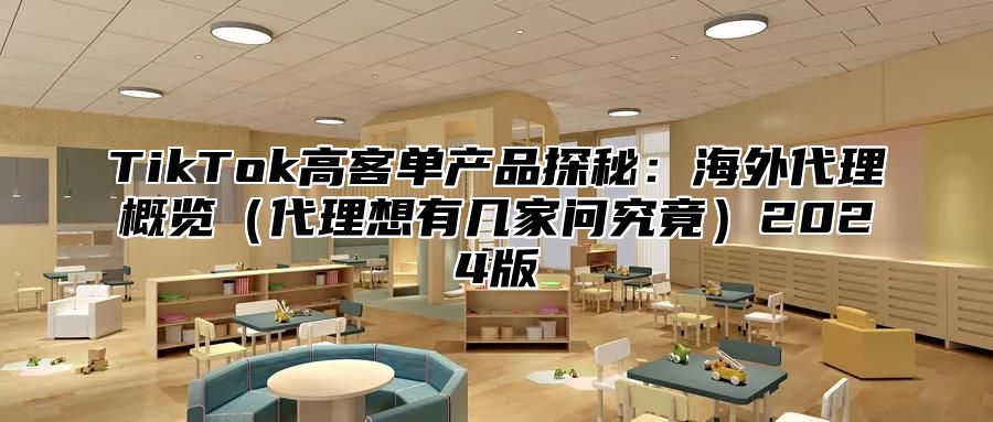 TikTok高客单产品探秘：海外代理概览代理想有几家问究竟2025版