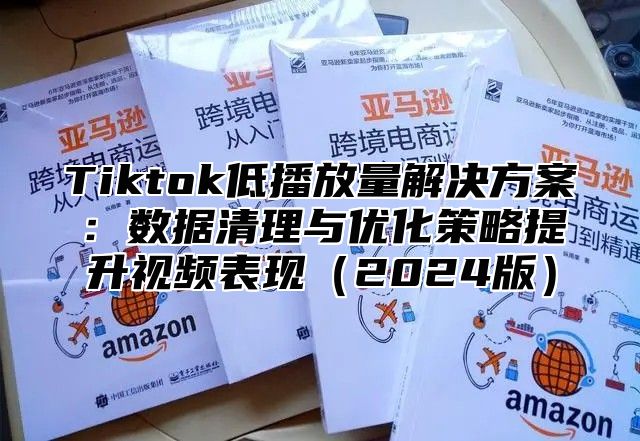 Tiktok低播放量解决方案：数据清理与优化策略提升视频表现2025版