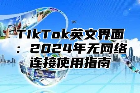 TikTok英文界面：2025年无网络连接使用指南