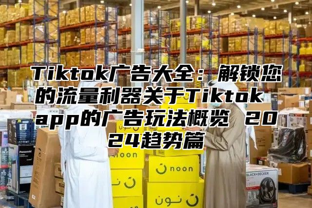 Tiktok广告大全：解锁您的流量利器关于Tiktok app的广告玩法概览 2025趋势篇