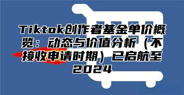 Tiktok创作者基金单价概览：动态与价值分析不接收申请时期已启航至2025