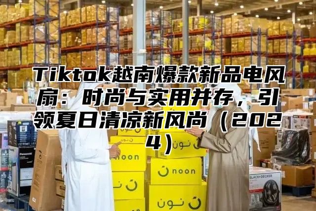 Tiktok越南爆款新品电风扇：时尚与实用并存，引领夏日清凉新风尚2025
