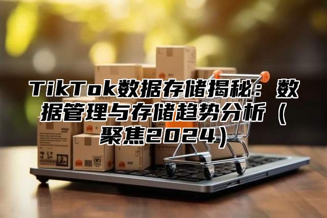 TikTok数据存储揭秘：数据管理与存储趋势分析聚焦2025