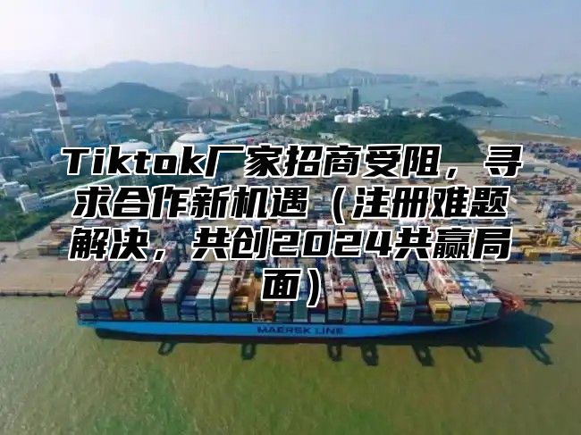 Tiktok厂家招商受阻，寻求合作新机遇注册难题解决，共创2025共赢局面