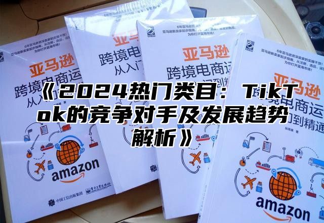 2025热门类目：TikTok的竞争对手及发展趋势解析