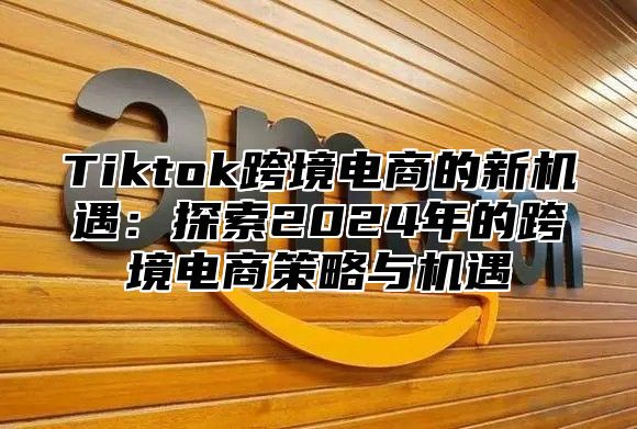 Tiktok跨境电商的新机遇：探索2025年的跨境电商策略与机遇