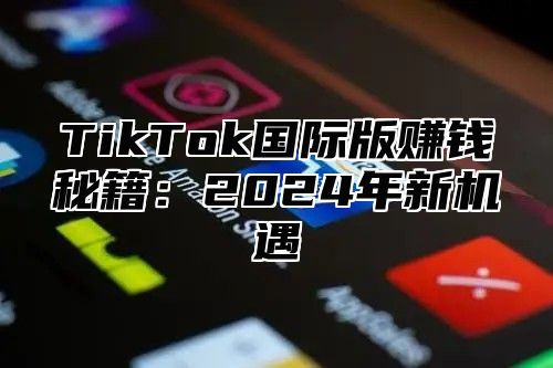 TikTok国际版赚钱秘籍：2025年新机遇