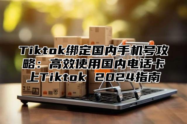 Tiktok绑定国内手机号攻略：高效使用国内电话卡上Tiktok 2025指南