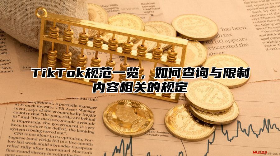 TikTok规范一览，如何查询与限制内容相关的规定