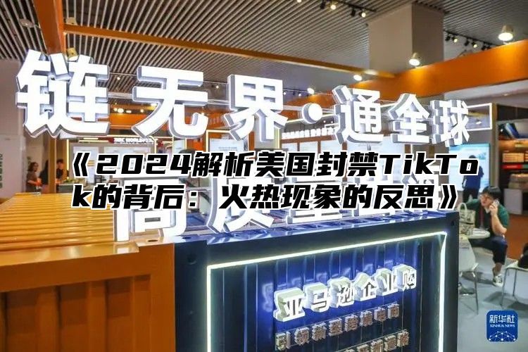 2025解析美国封禁TikTok的背后：火热现象的反思